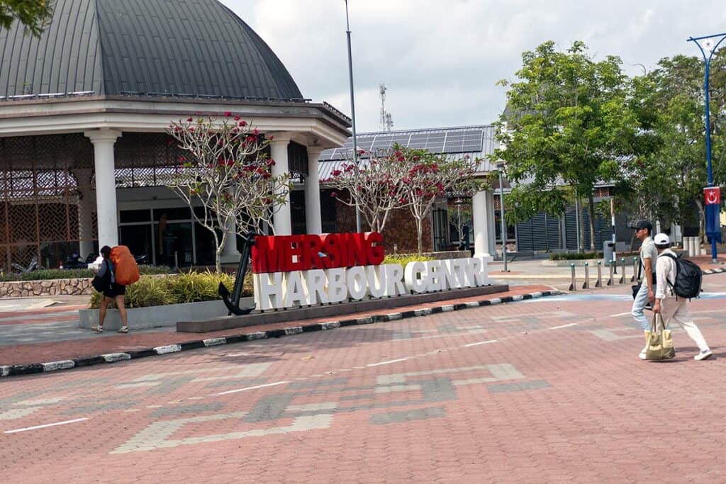 Mersing Harbour Centre ferry terminal for Tioman Island transfers